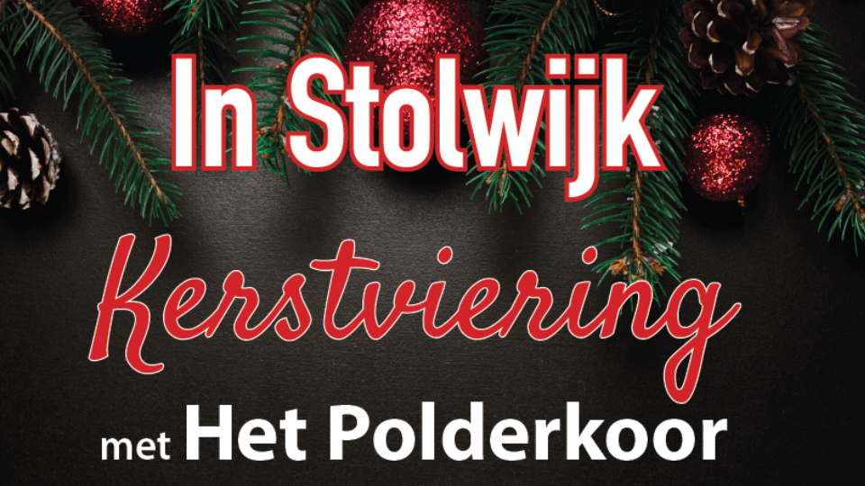 In Stolwijk kerstviering met Het Polderkoor